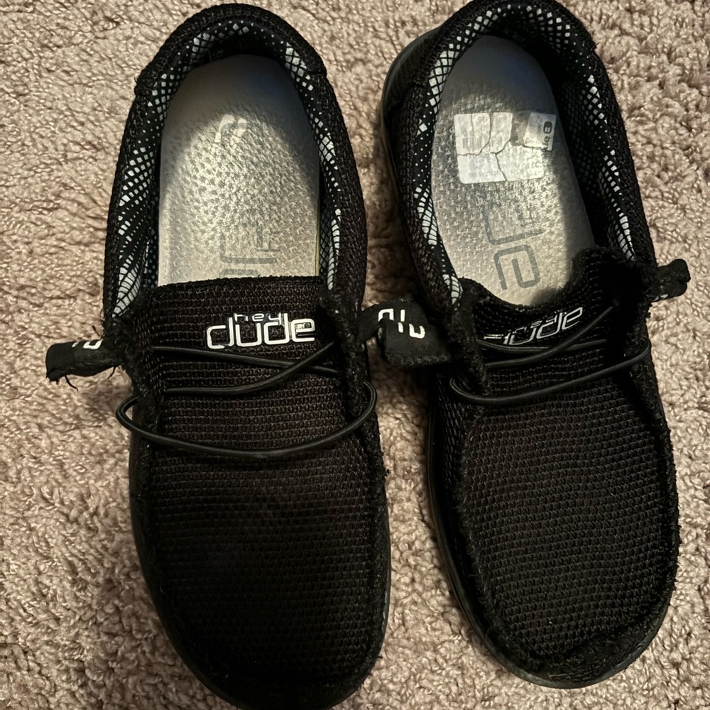 Black Hey Dudes Youth